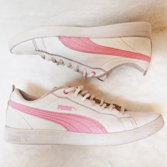 puma women's smash wns v2 leather sneaker